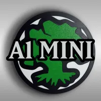 A1 Mini Green Mana Symbol