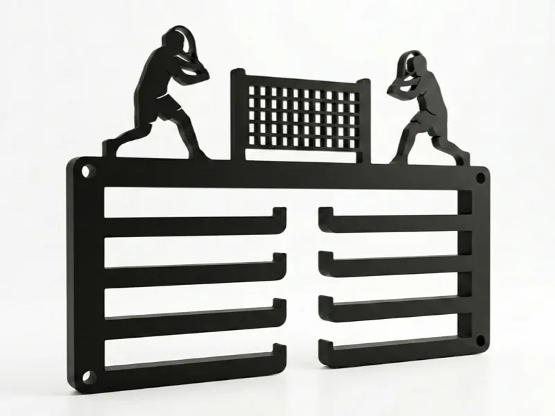 Tennis Medal Display Holder