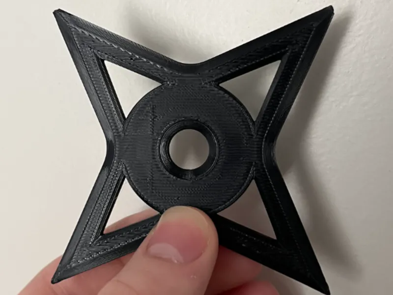 Simple Shuriken/Ninja Throwing Star and Box Opener