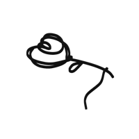 Illustration cœurs en ligne continue — photo 3