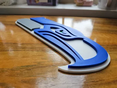 Seattle Seahawks 3D Sign - Free 3D Print Model - MakerWorld