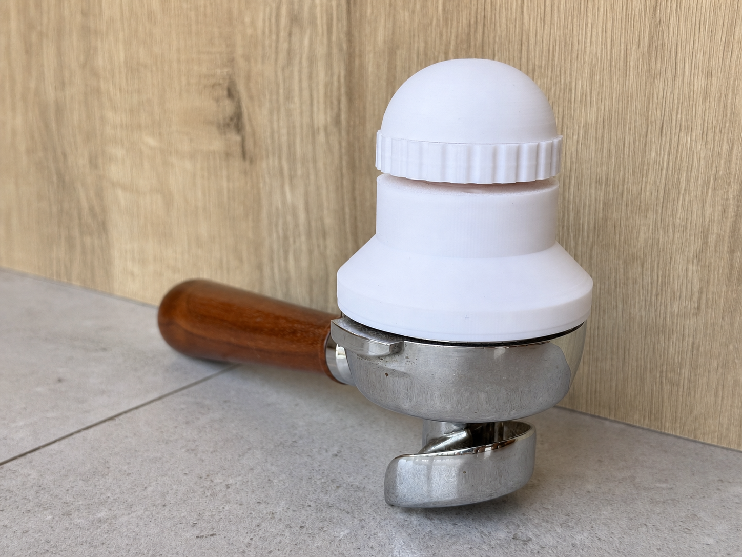 Lunar Espresso Tamper Self Levelling, depth adj.