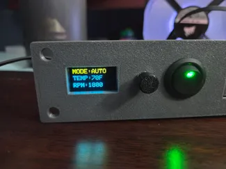10in Rack fan controller