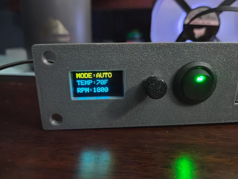 10in Rack fan controller