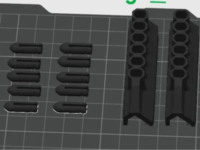2x Ammo and Mags for uhltimate's Blaster
