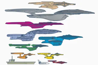 Enterprise Magnetic Wall Display from Star Trek