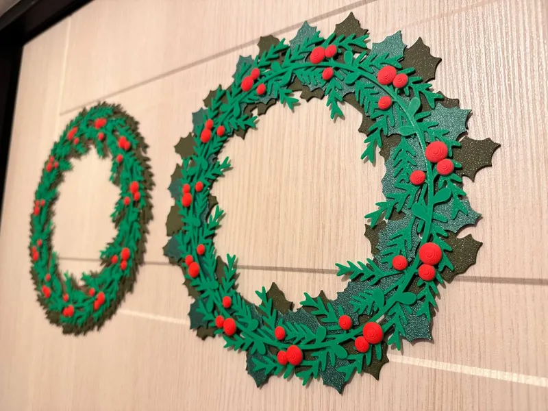 Layered Christmas Wreath