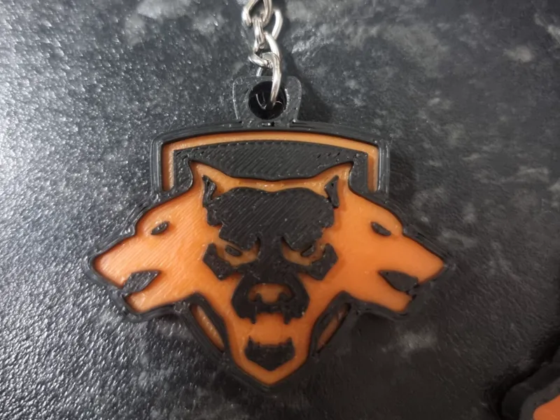 Black ops 6 Cerberus Tag Keychain
