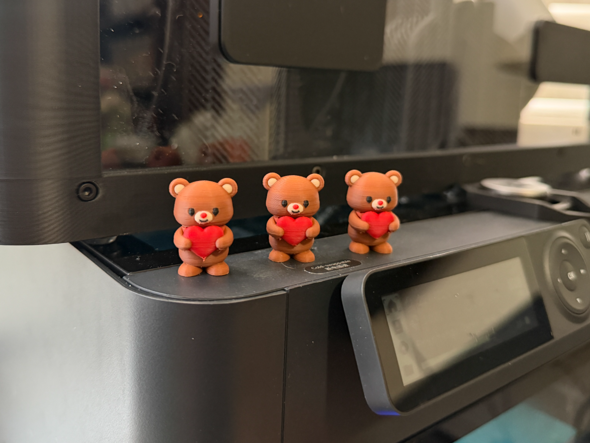 Mini Teddy Bear with Heart