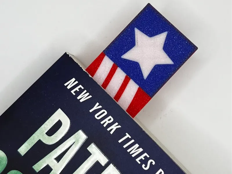 Red White Blue Bookmark – 4th of July