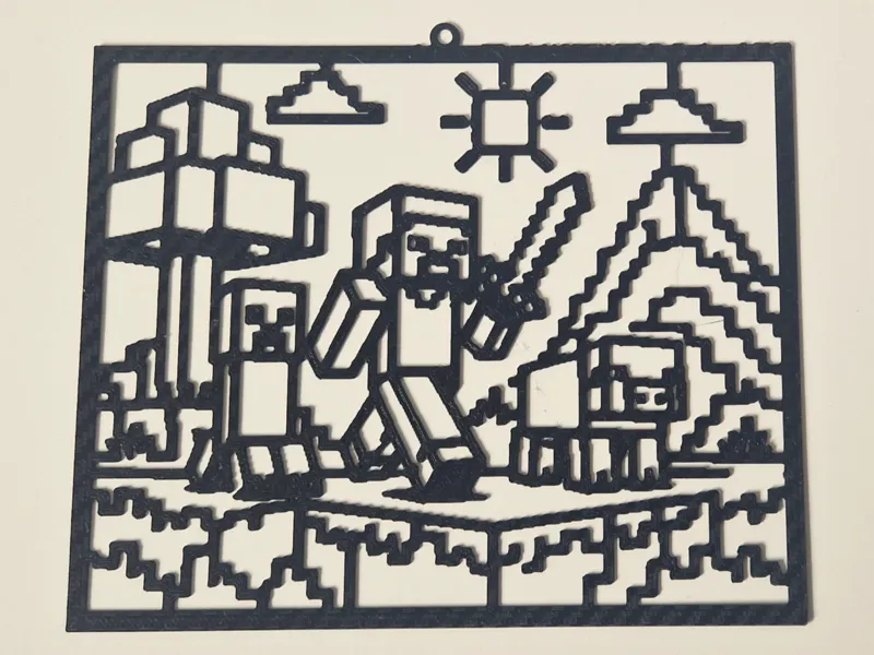 Minecraft Wandtattoo