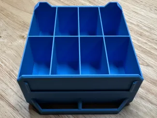2x1x2-Deep - Grid Double-Divided - Multibin Drawer