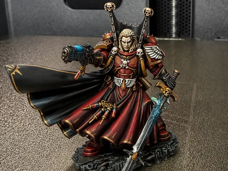 Grimdark Librarian Space Marine | 32mm Scale