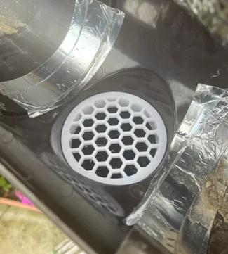 Gutter Drainer/Guard Cap for 80mm Pipes