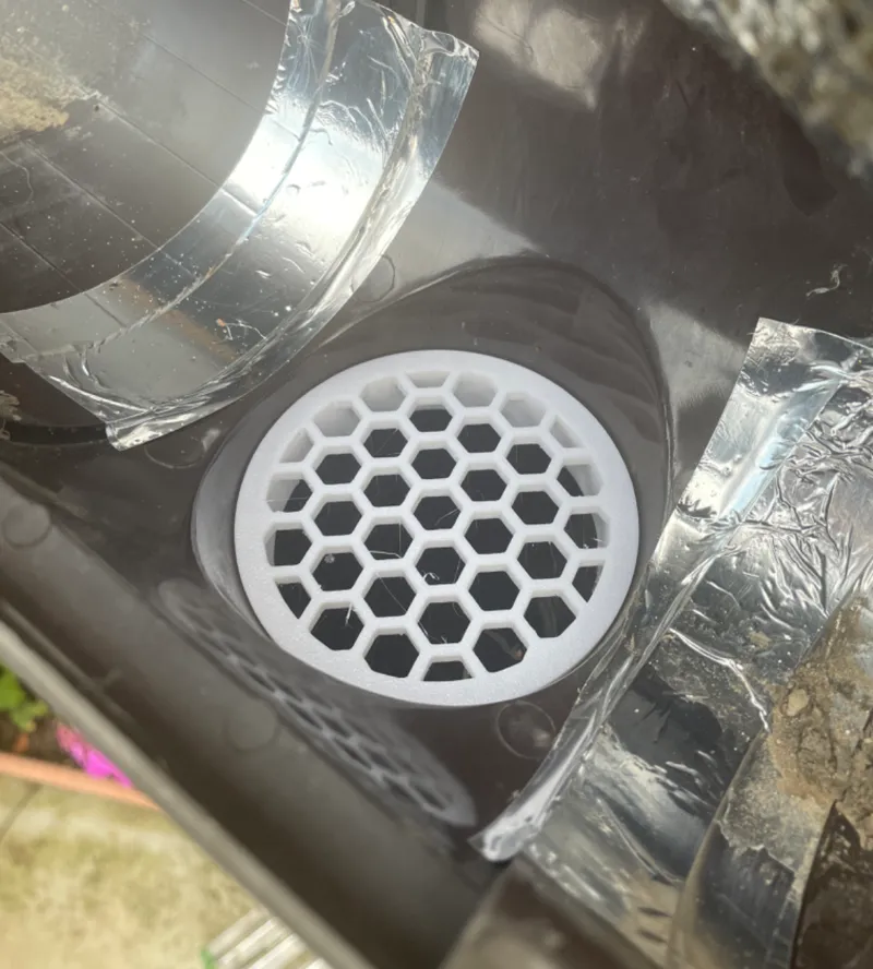 Gutter Drainer/Guard Cap for 80mm Pipes