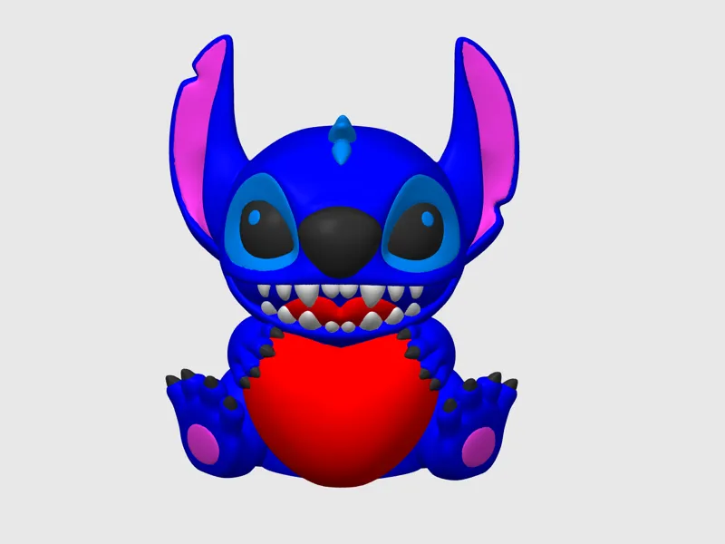 Stitch Valentine's Day