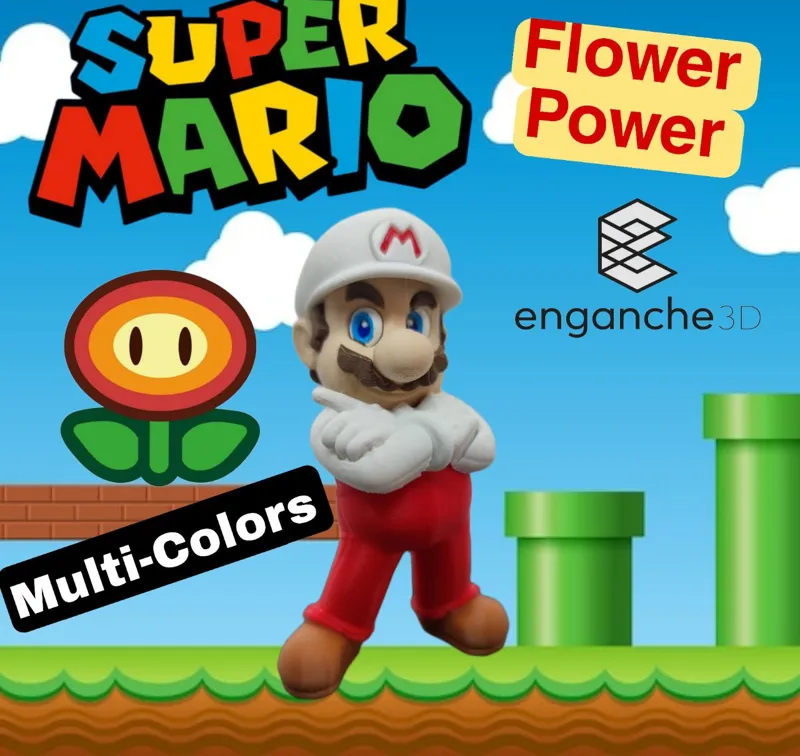 Super Mario Flower Power Multi-Color