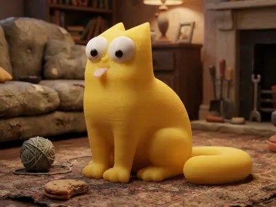 Simon's Cat Googly-Eyed Goofball