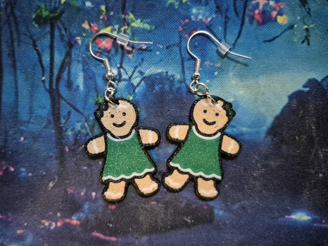 Gingerbread Girl Earrings