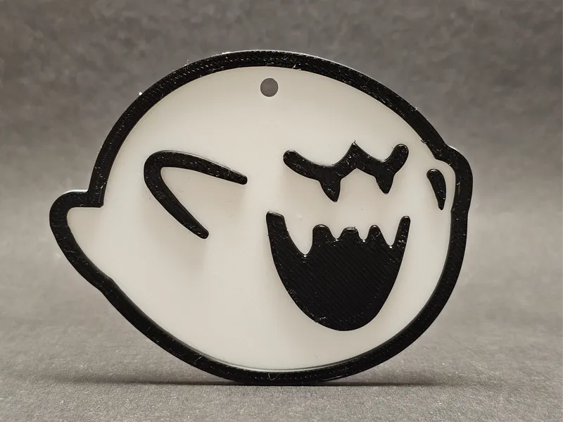 boo keychain