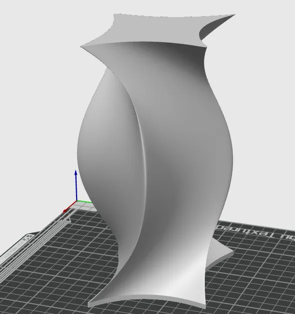 Star Twist Vase