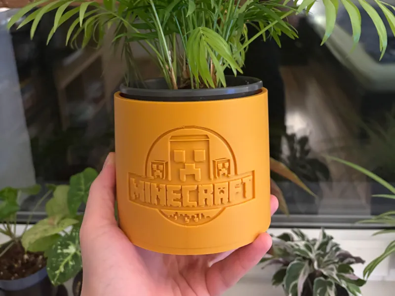 Minecraft Flower Pot 