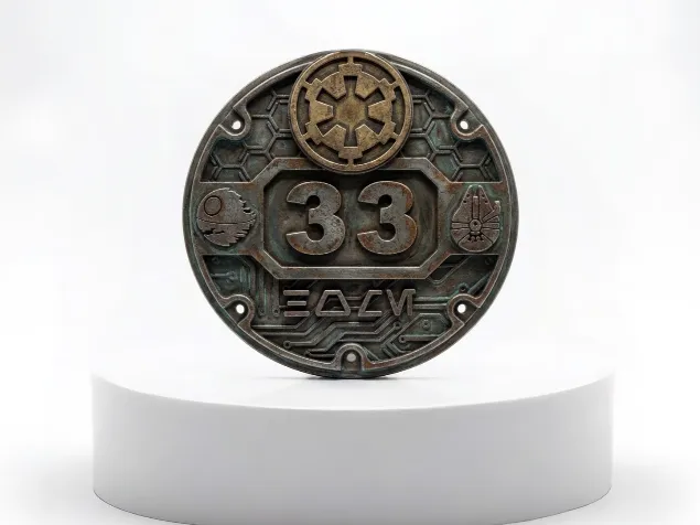 Star Wars Custom House Number
