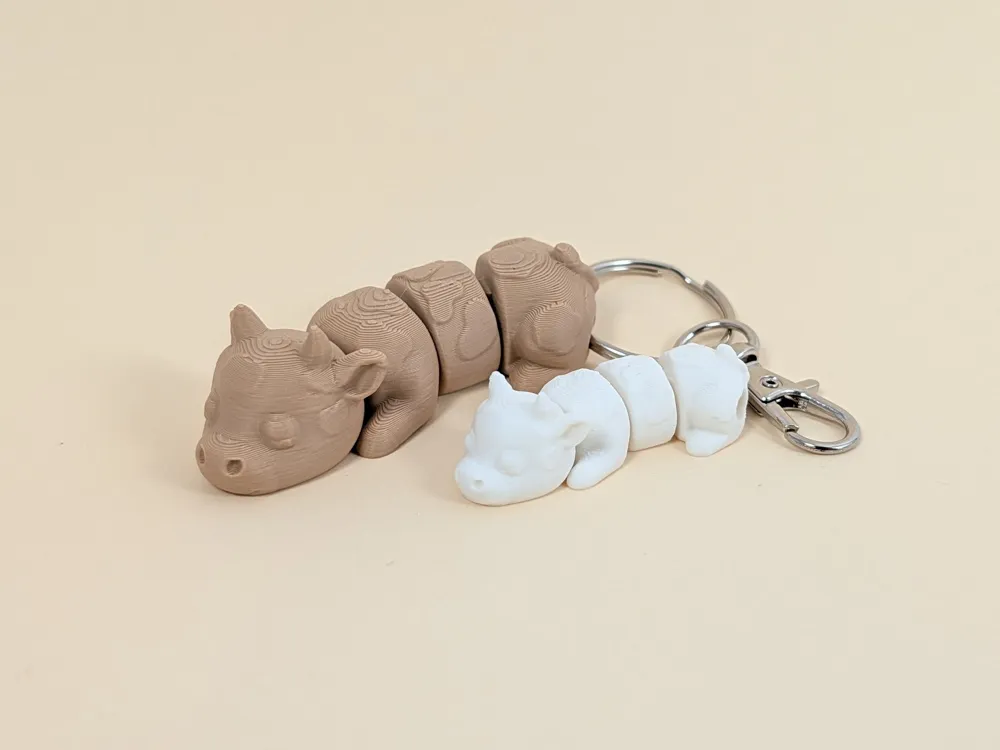 Articulated Cow - Strong Joints - Free 3D Print Model - MakerWorld