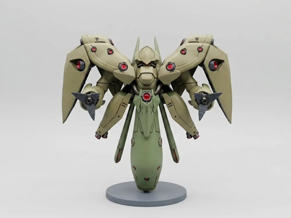 Modelo para impresión 3D: 绿螳螂 露维·杰露 mse fw比例 SD比例 高达. Referencia del modelo original.