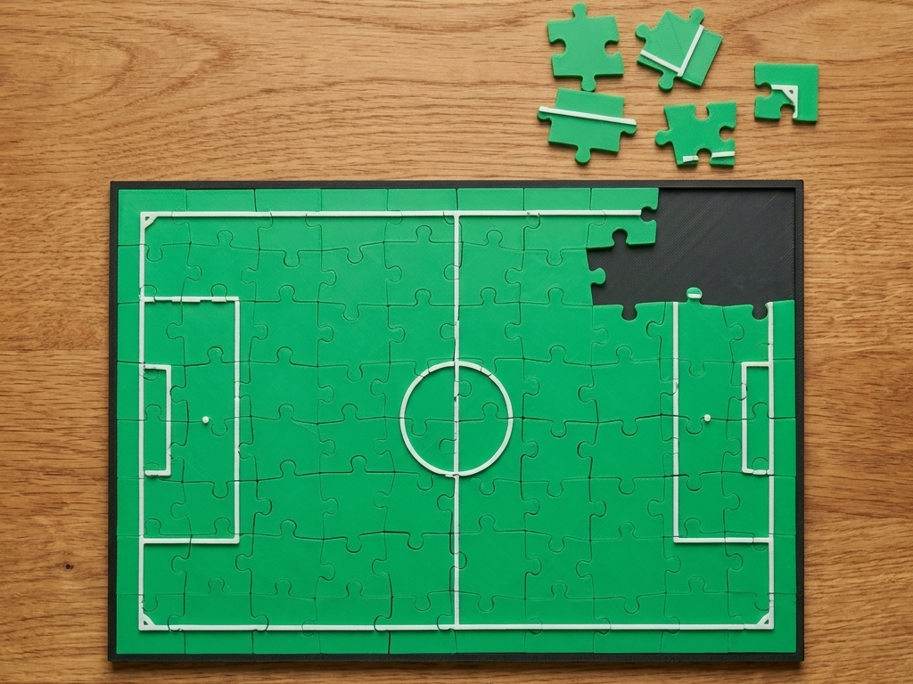 Soccer Field Jigsaw Puzzle | 80 pieces