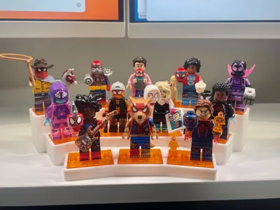BRICK MINIFIG / MINIFIGURE DISPLAY STAND