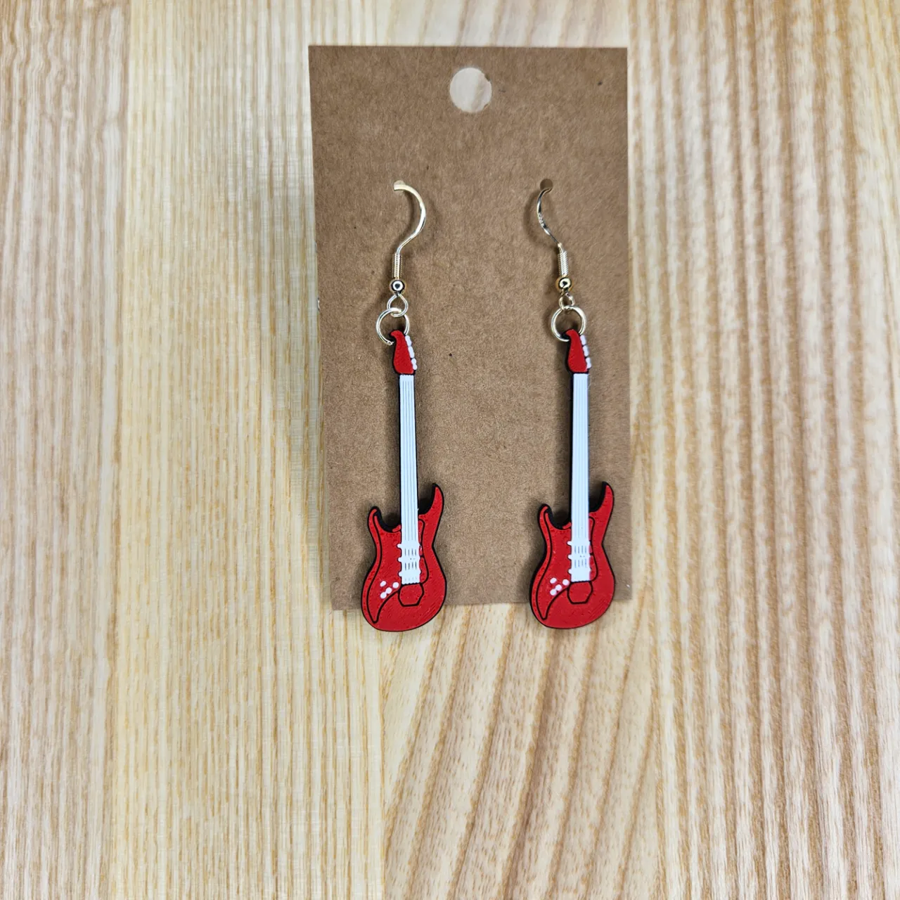 Guitar Earrings view 3