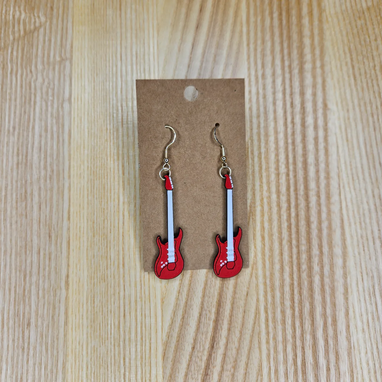 Guitar Earrings view 4