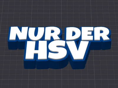 HSV - Nur Der HSV - Wordmark