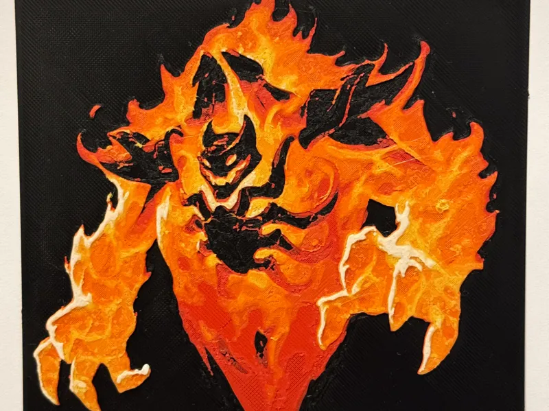 Inferno - Cosmic Encounter Alien - Hueforge