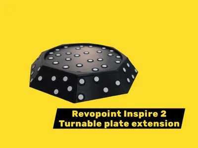 Revopoint Inspire 2 - Turnable plate extension