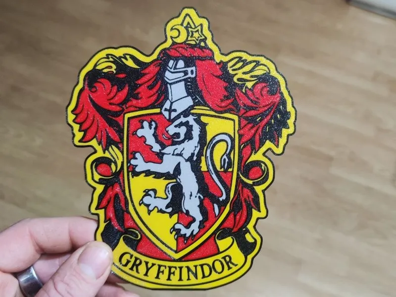 ESCUDO CASA HARRY POTTER GRYFFINDOR