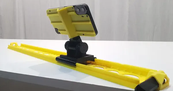 Rail de glisse pour smartphone — vidéo