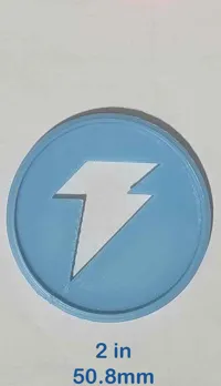 2 inch (50.8 mm) disc