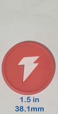 1.5 inch (38.1 mm) disc