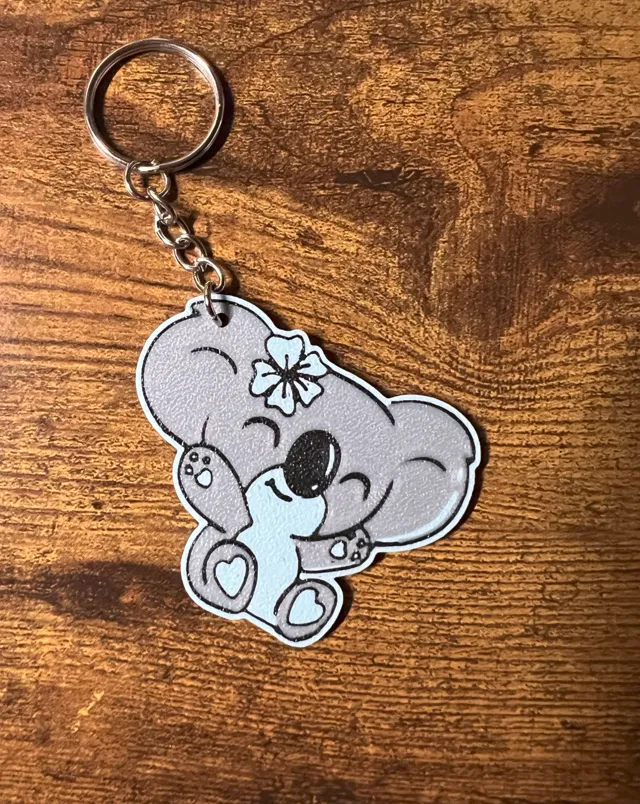 Cute Koala Keyring and earrings
