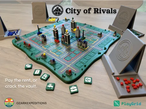 Soporte: PlayGrid - City of Rivals — referencia de MakerWorld
