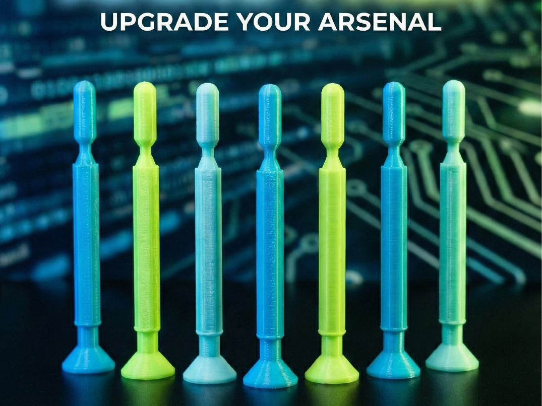 Replacement Missiles for Wiky RC Robot (33.5cm)