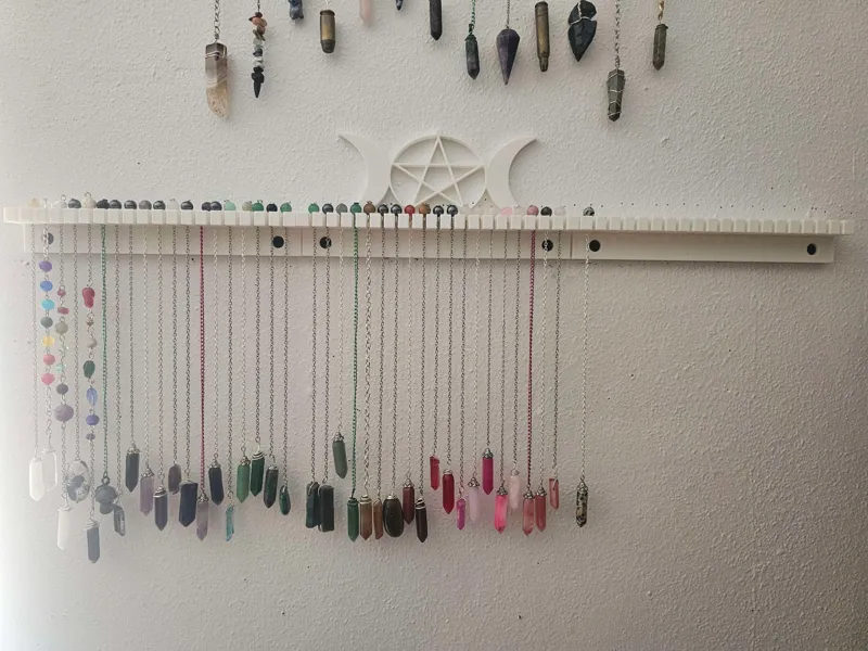 Pendulum/Dowser Rack triple goddess pentagram