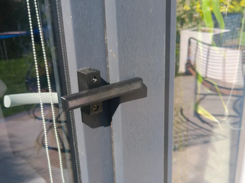 Balcony door lock