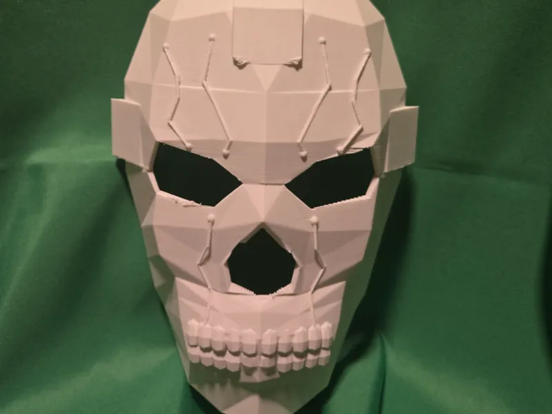 Cyberpunk Skull Mask