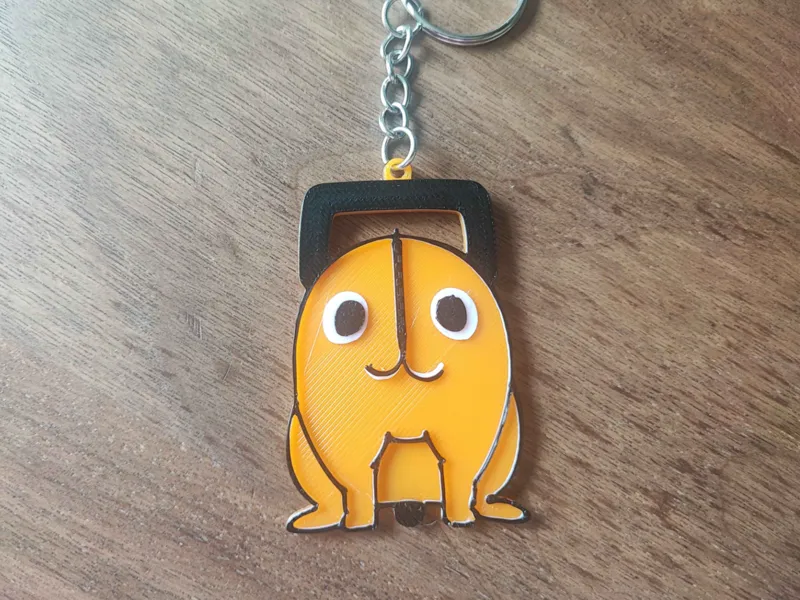 Pochita Chainsaw Man Keychain (NO AMS)