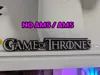 Regalo da collezione con ornamento orizzontale decorativo con logo Game of Thrones