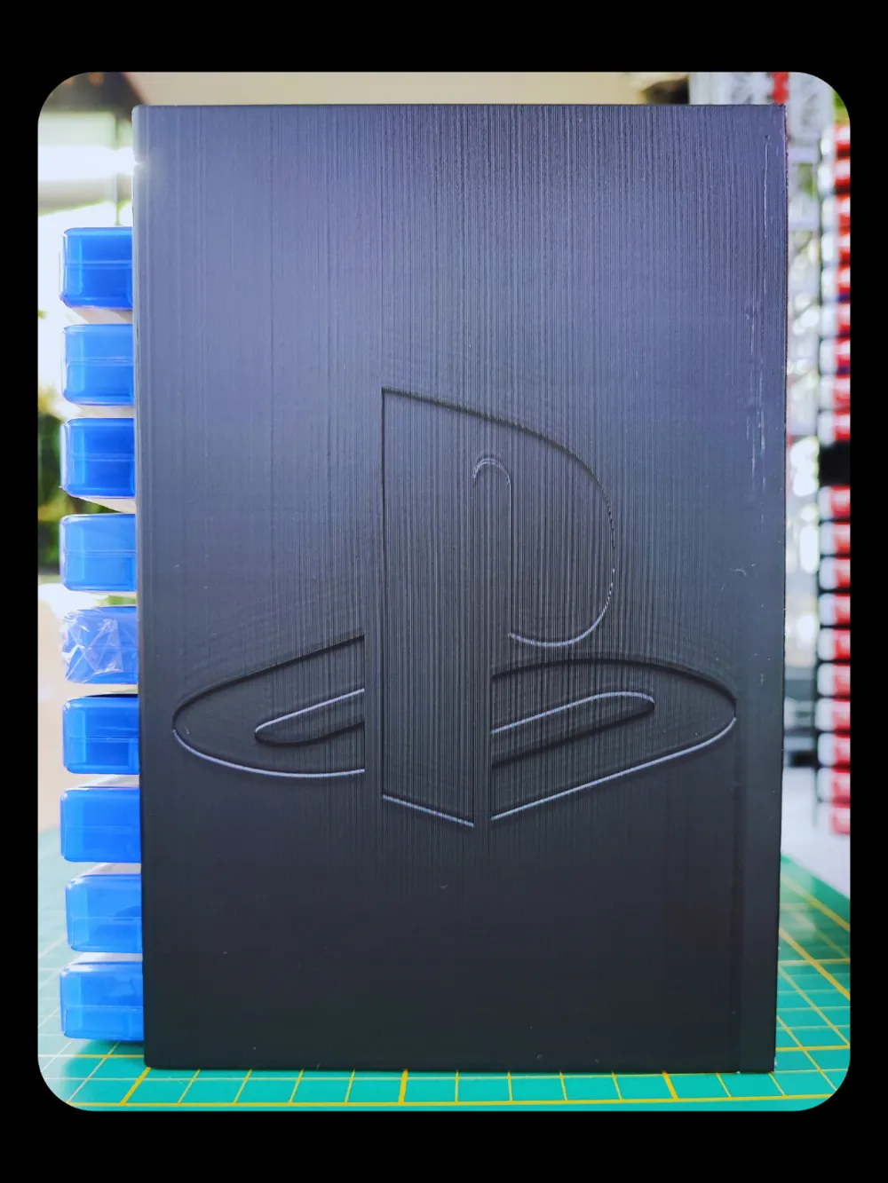 Playstation game rack by ziutti - MakerWorld