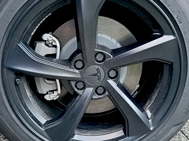 Tesla Crossflow Wheel Center Caps